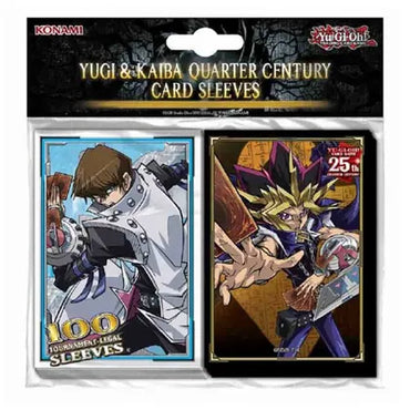 Yugi & Kaiba Quarter Century Yu-Gi-Oh! Card Sleeves