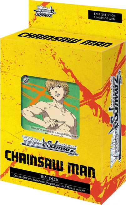 Chainsaw Man Trial Deck Weis Schwarz