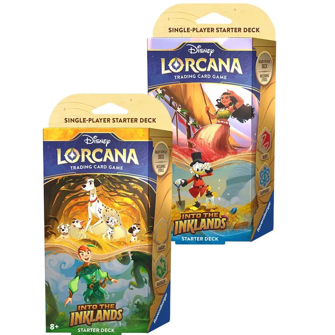 lorcana disney starter deck Lorcana: Into the Inklands Starter Deck