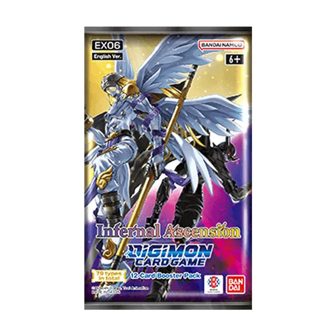 digimon ex06 booster box Card Game Extra EX-10 Sinister Order greatly enhancing the existing Archangel deck Infernal Ascension Booster Box Digimon