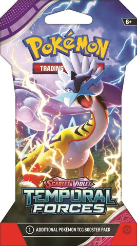 temp forces booster box Temporal Boxes & Cases Pokemon Plug including 6 Trainer cards and 1 Special Energy card Pokemon TCG: Scarlet and Violet: