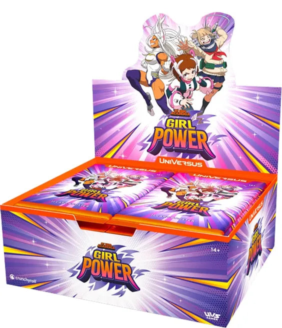 my hero academia crimson rampage booster box Girl Power Booster Box [UVS My Hero Academia]