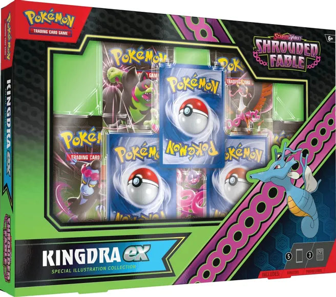 Shrouded Fable Kingdra ex / Greninja ex Special Illustration Collectio