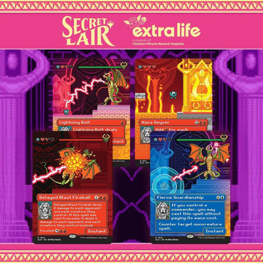 Pixel Perfect: Extra Life 2024 (Rainbow Foil) [Secret Lair]