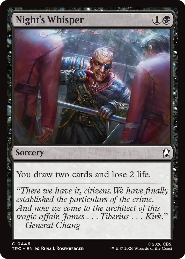 Night's Whisper (Surge Foil) [Star Trek Commander]