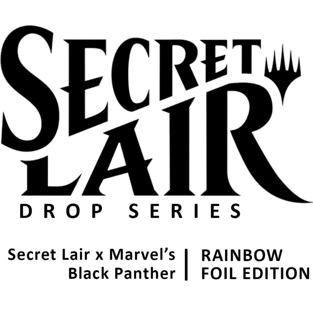 Secret Lair x Marvel Black Panther FOIL