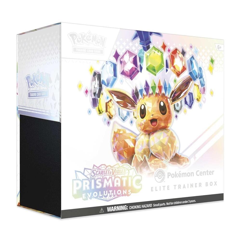 Prismatic Evolutions Pokémon Center Elite Trainer Box [Pokemon]