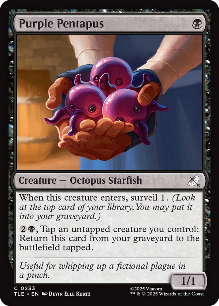 Purple Pentapus [Avatar: The Last Airbender: Eternal-Legal]