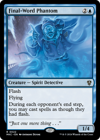 mtg detective cards Wojek Investigator (Showcase) [Murders at Karlov Manor]