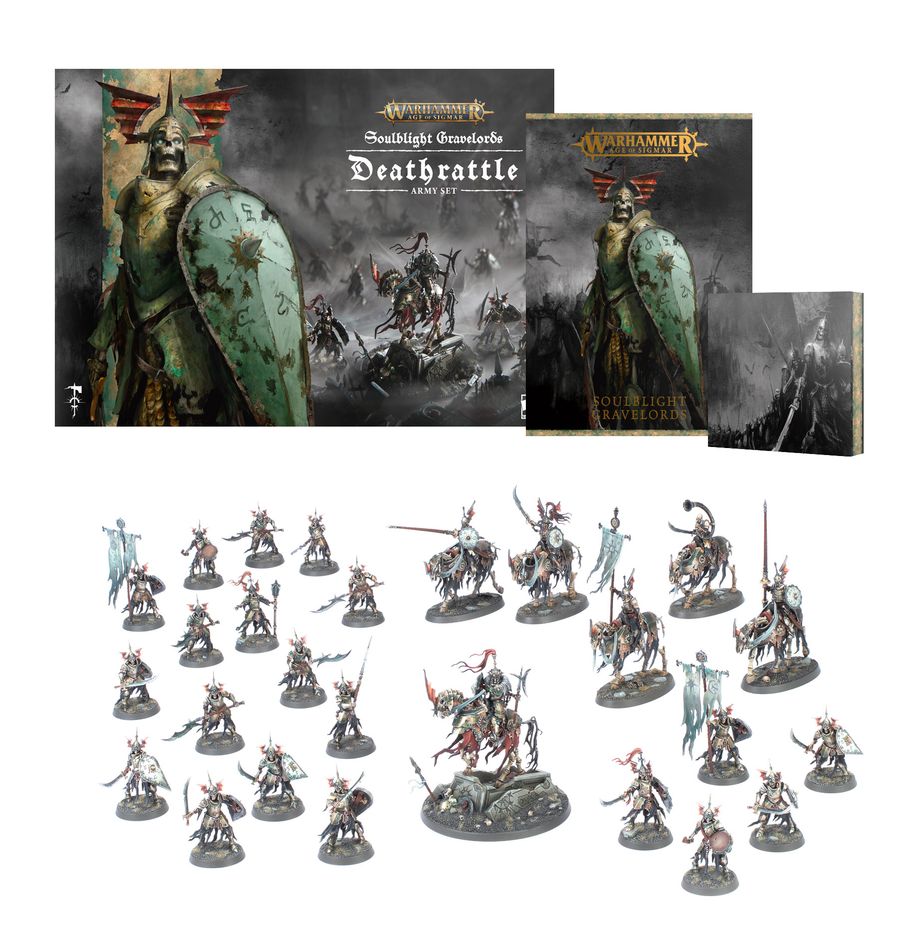 Warhammer Age of Sigmar: Deathrattle Army Set (Soulbright Gravelords)