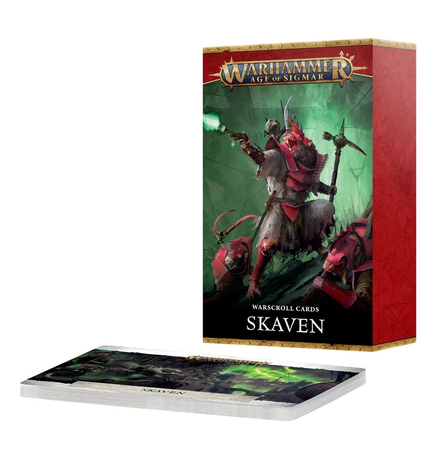 Warhammer: Age of Sigmar Warscroll Cards - Skaven