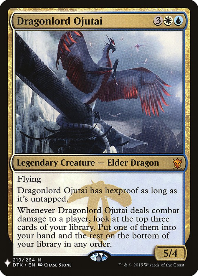 Dragonlord Ojutai [Mystery Booster]