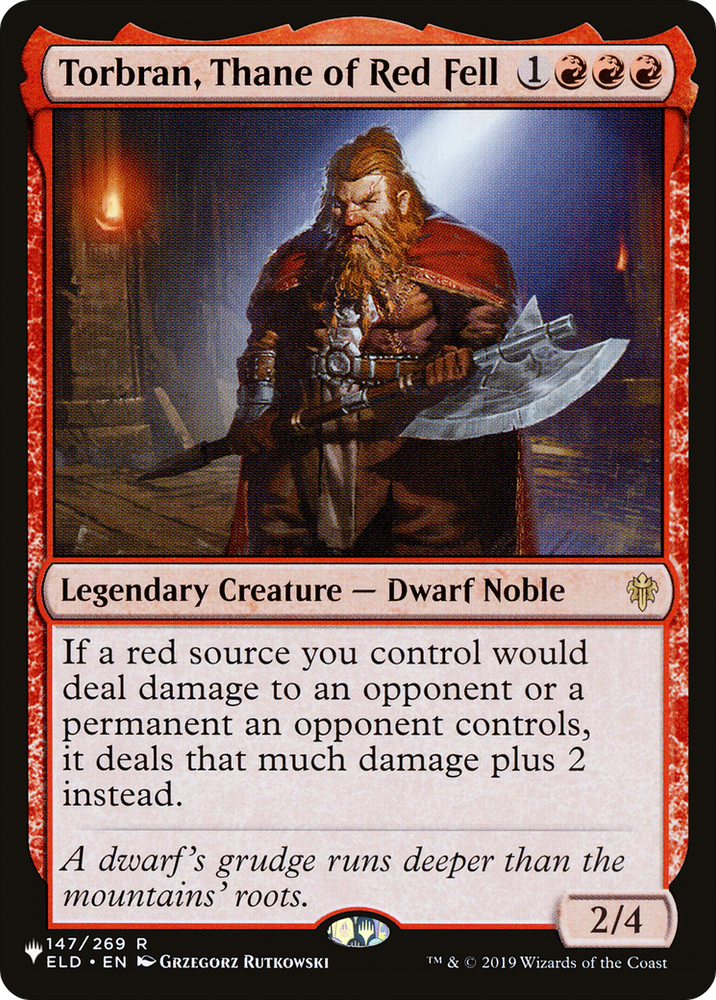 Torbran, Thane of Red Fell [The List]