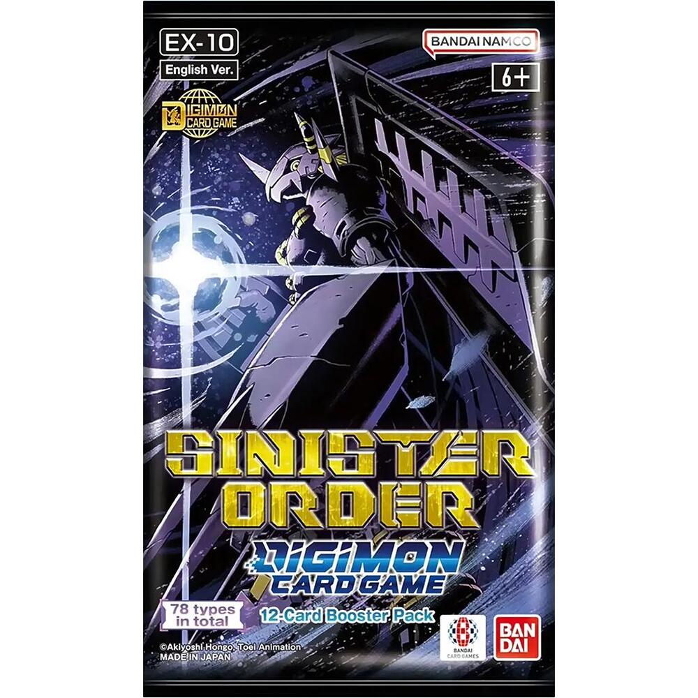 Sinister Order Booster Pack - EX10 [Digimon]