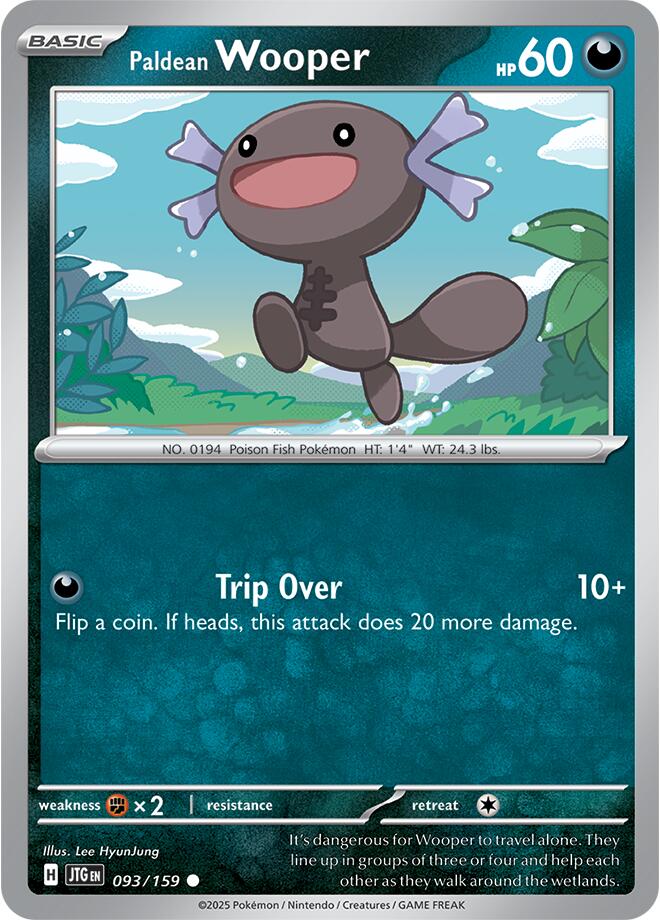 Paldean Wooper (093/159) [Scarlet & Violet: Journey Together]