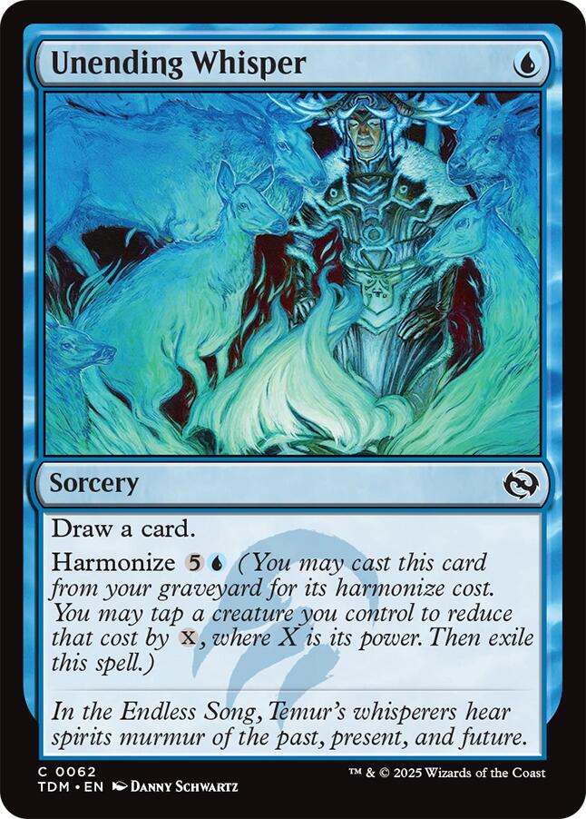 Unending Whisper [Tarkir: Dragonstorm]