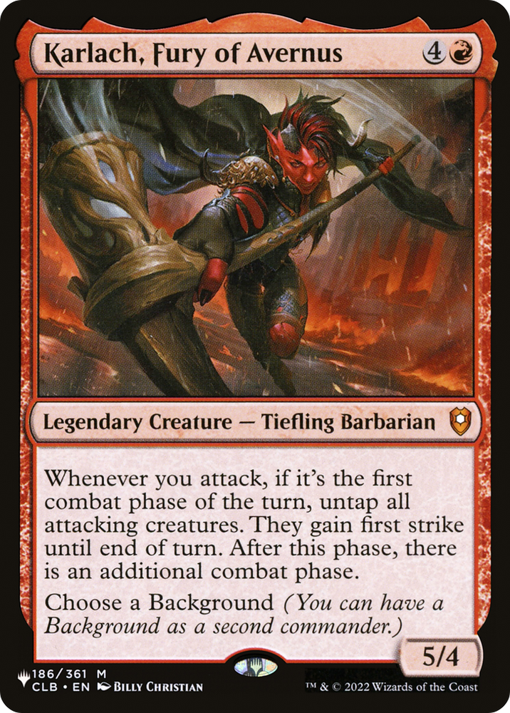 Karlach, Fury of Avernus [The List]