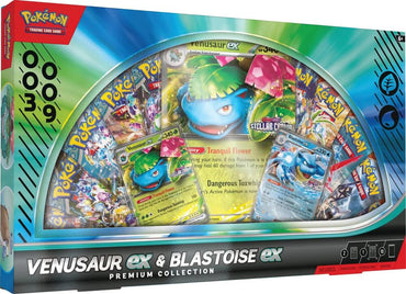 Venusaur ex & Blastoise ex Premium Collection [Pokémon]