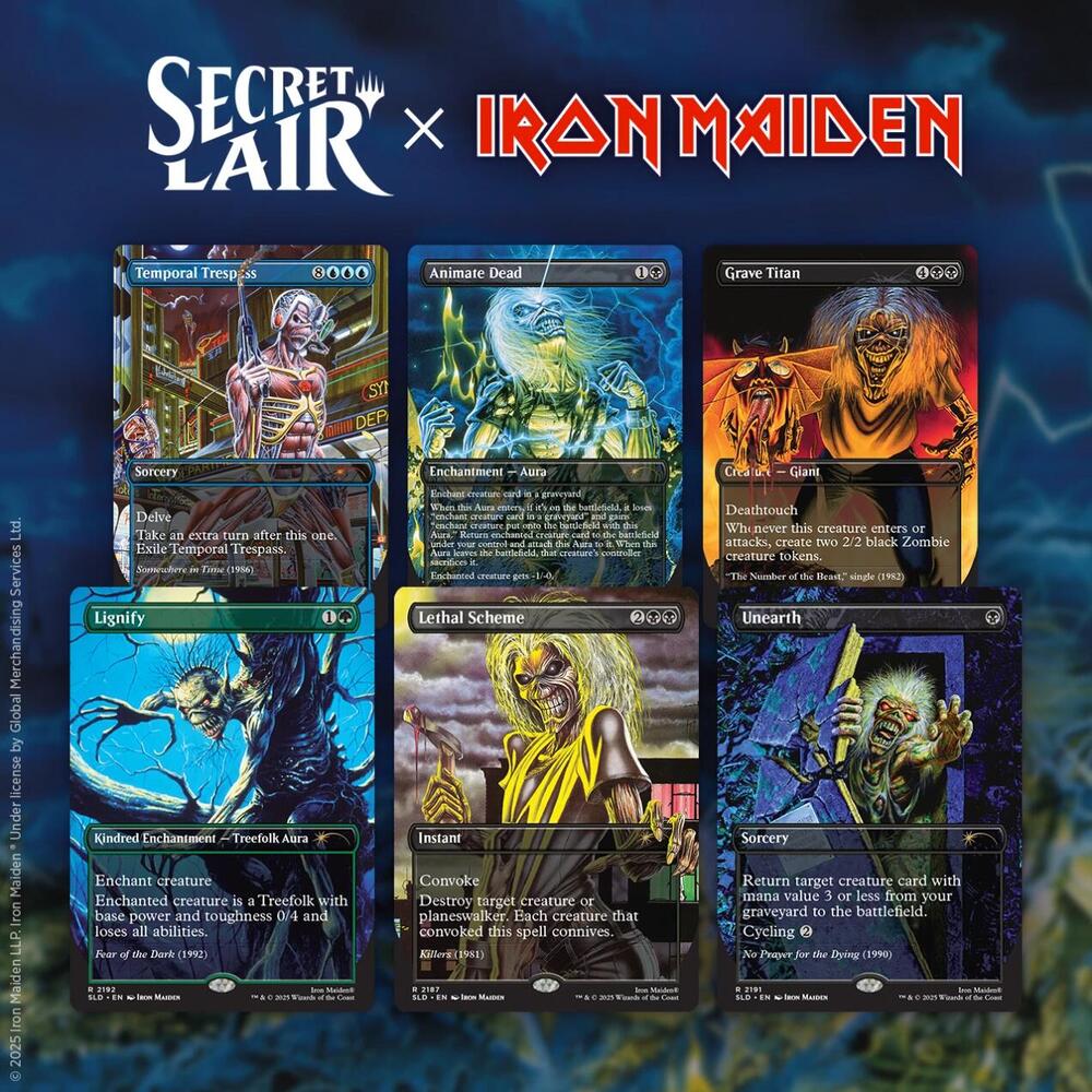 Iron Maiden: Album Art [Secret Lair]
