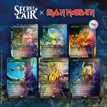 Iron Maiden: Album Art (Rainbow Foil) [Secret Lair]