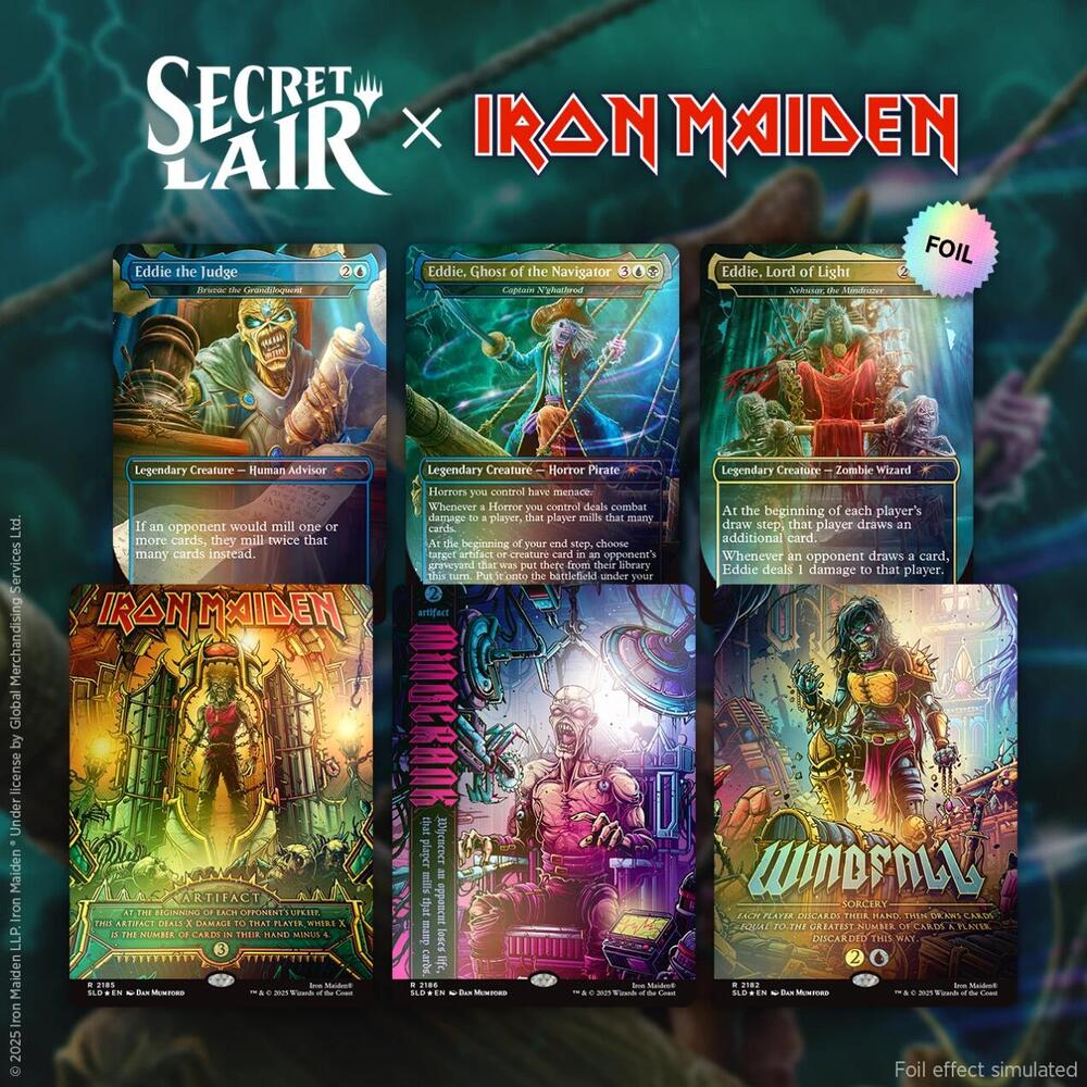 Iron Maiden: Eddie Unchained (Rainbow Foil) [Secret Lair]