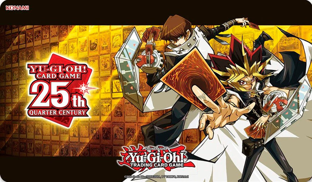 Yugi & Kaiba Quarter Century Yu-Gi-Oh! Playmat