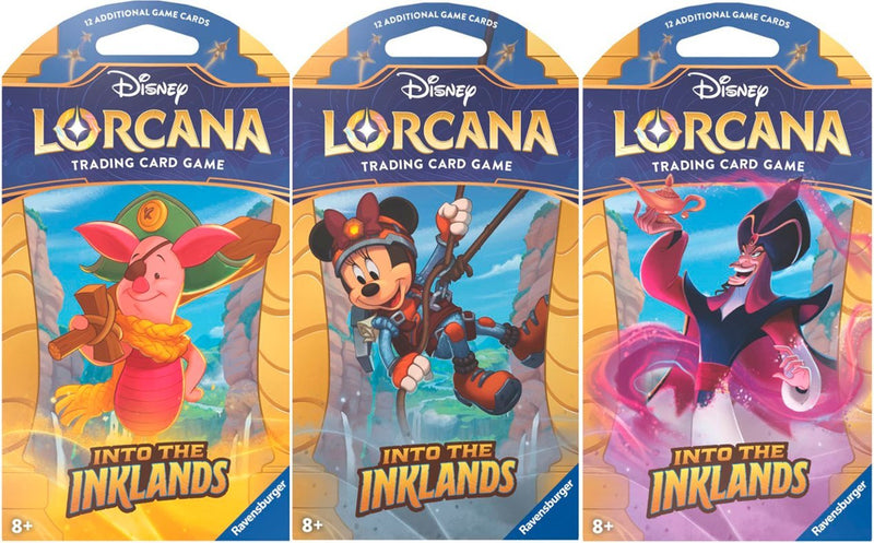 Lorcana: Into the Inklands Sleeved Booster Pack Lorcana: Into the Inklands Sleeved Booster Pack