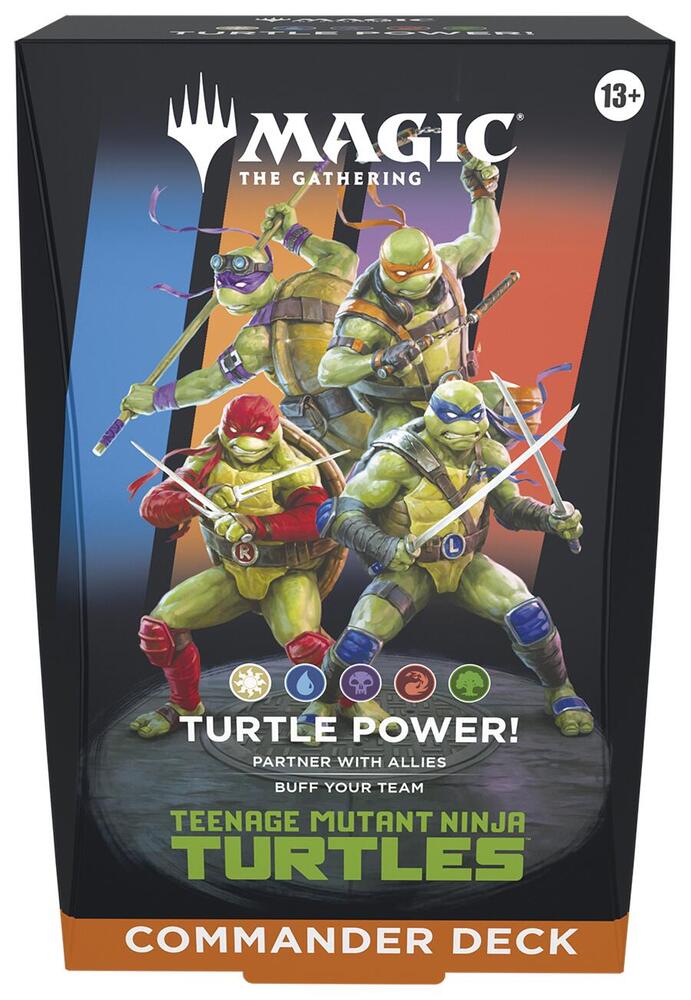 Teenage Mutant Ninja Turtles Turtle Power! Commander Deck [MTG]