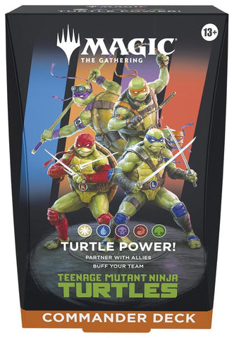 Teenage Mutant Ninja Turtles Turtle Power! Commander Deck [MTG]