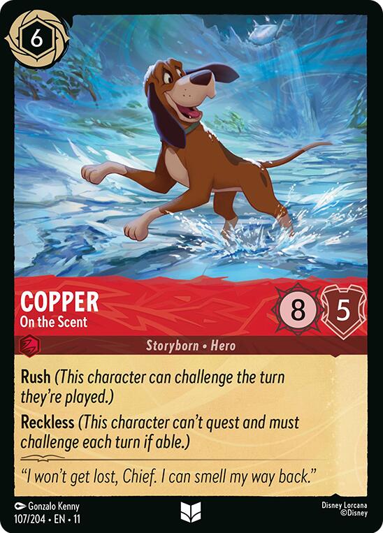 Copper - On the Scent (107/204) [Winterspell]