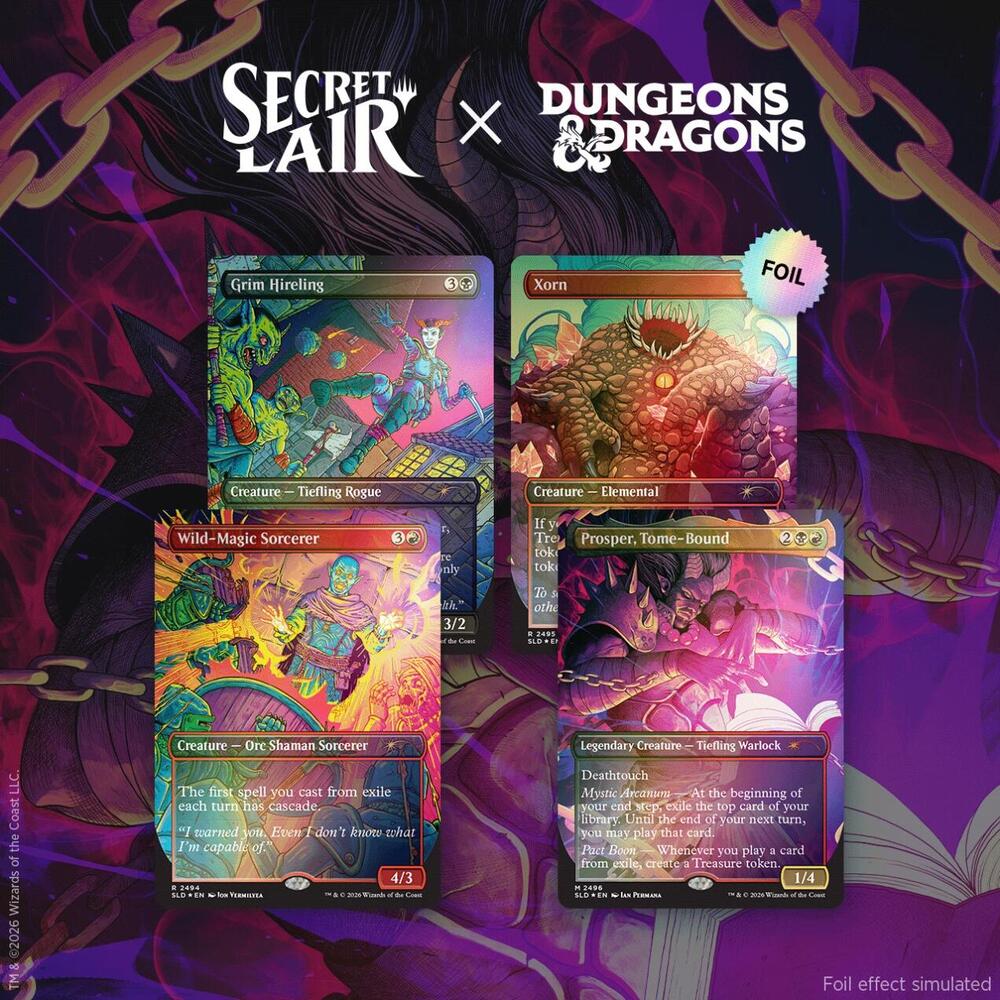 D&D Shadows Over Baldur's Gate - Foil [Secret Lair]