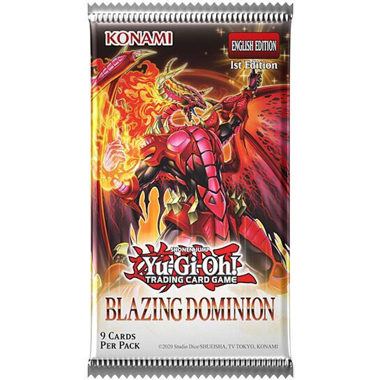 Blazing Dominion Booster [Yugioh]