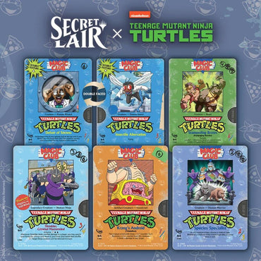 TMNT VHS Villains [Secret Lair]