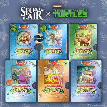 TMNT VHS Villains (Raindbow Foil) [Secret Lair]