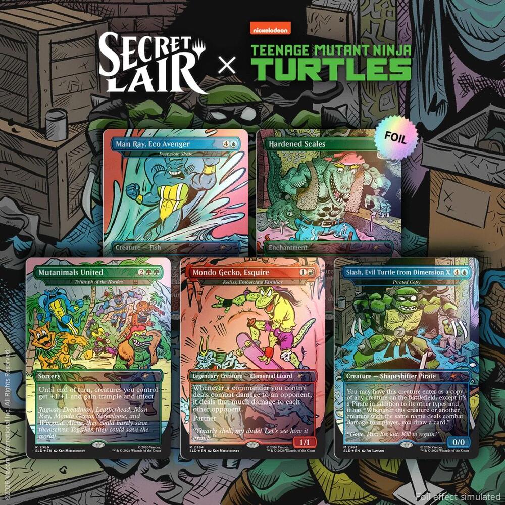TMNT The Mighty Mutanimals (Foil) [Secret Lair]