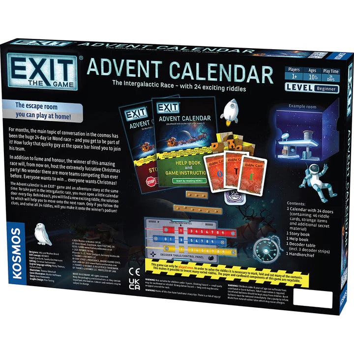 Exit: Advent Calendar - The Intergalactic Race