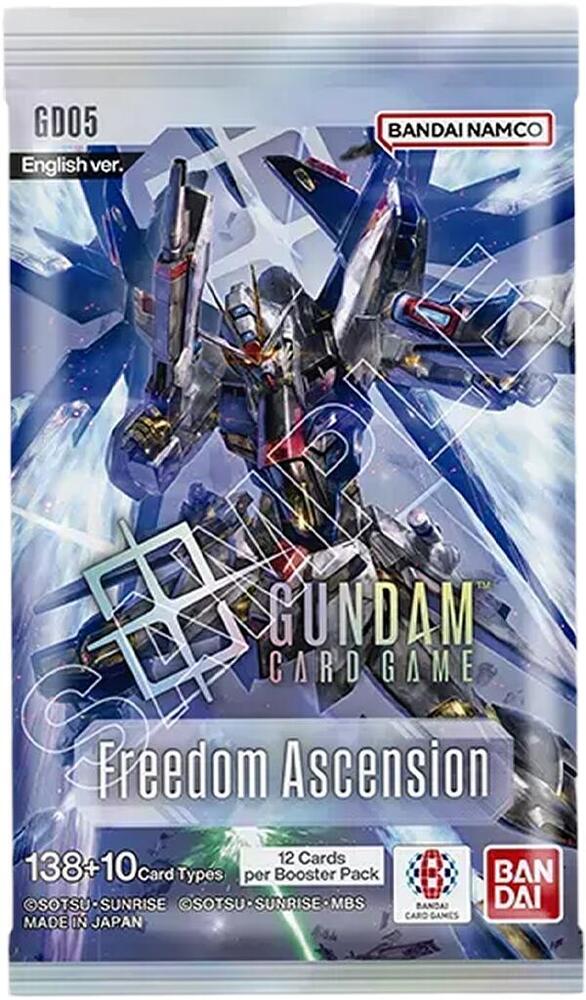 Freedom Ascension Booster Pack - GD05 [Gundam Card Game] (07/24)