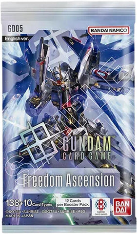 Freedom Ascension Booster Pack - GD05 [Gundam Card Game] (07/24)