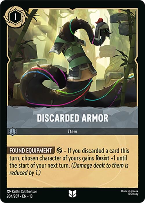 Discarded Armor (207/207) [Attack of the Vine!]