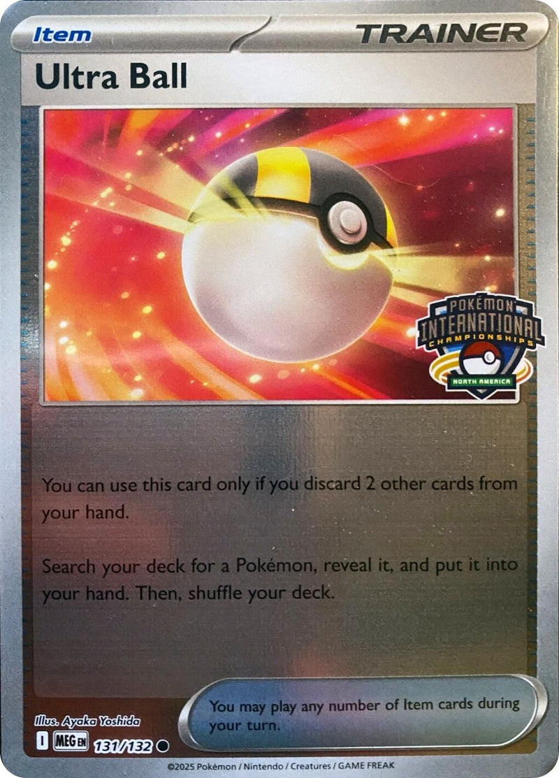 ultra ball card pokemon (131/132) (North America International Championship) [Leagu Device Model:Galaxy Flip 3 CARD GAME but at a cost Doomsday Specter Planeshift NM