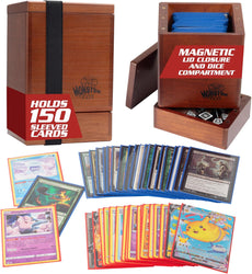 Magnetic Wooden Deck Box - Cherry [Monster]
