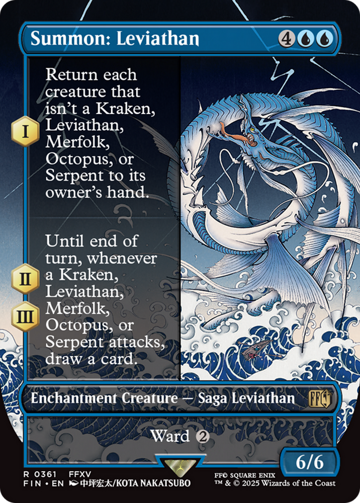 Summon: Leviathan (Borderless) [FINAL FANTASY]