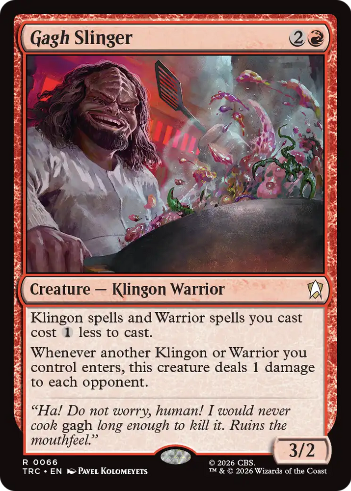Gagh Slinger (Surge Foil) [Star Trek Commander]