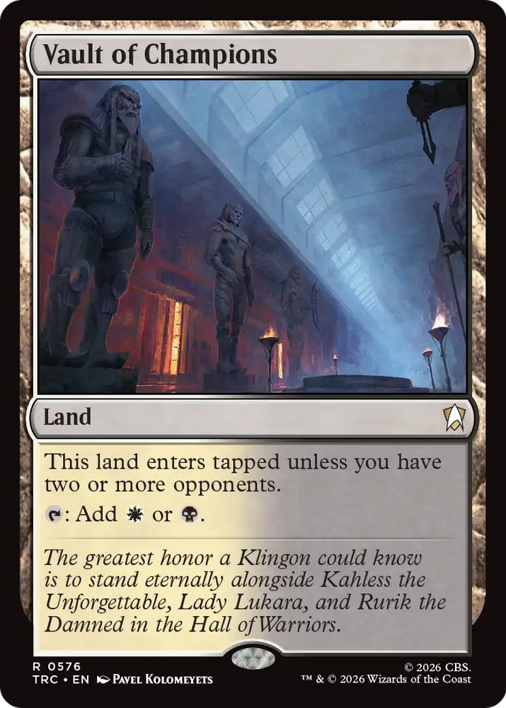 Vault of Champions (Surge Foil) [Star Trek Commander]