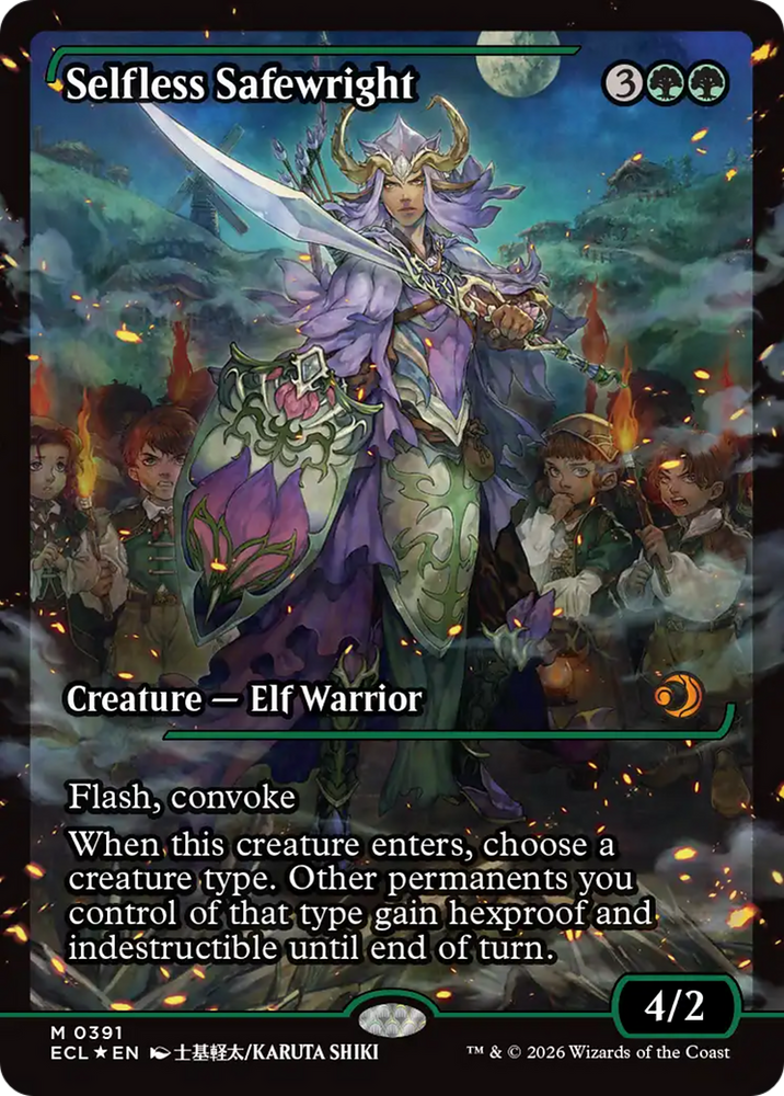 Selfless Safewright (Showcase) [Lorwyn Eclipsed]