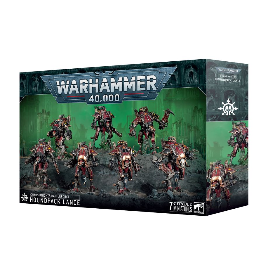 Warhammer 40k: Houndpack Lance (Chaos Knights: Battleforce)