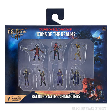 D&D Icons of the Realms: Baldur's Gate 3 Characters Boxed Set