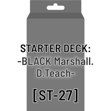 -BLACK Marshall D. Teach- Starter Deck ST-27 [One Piece]