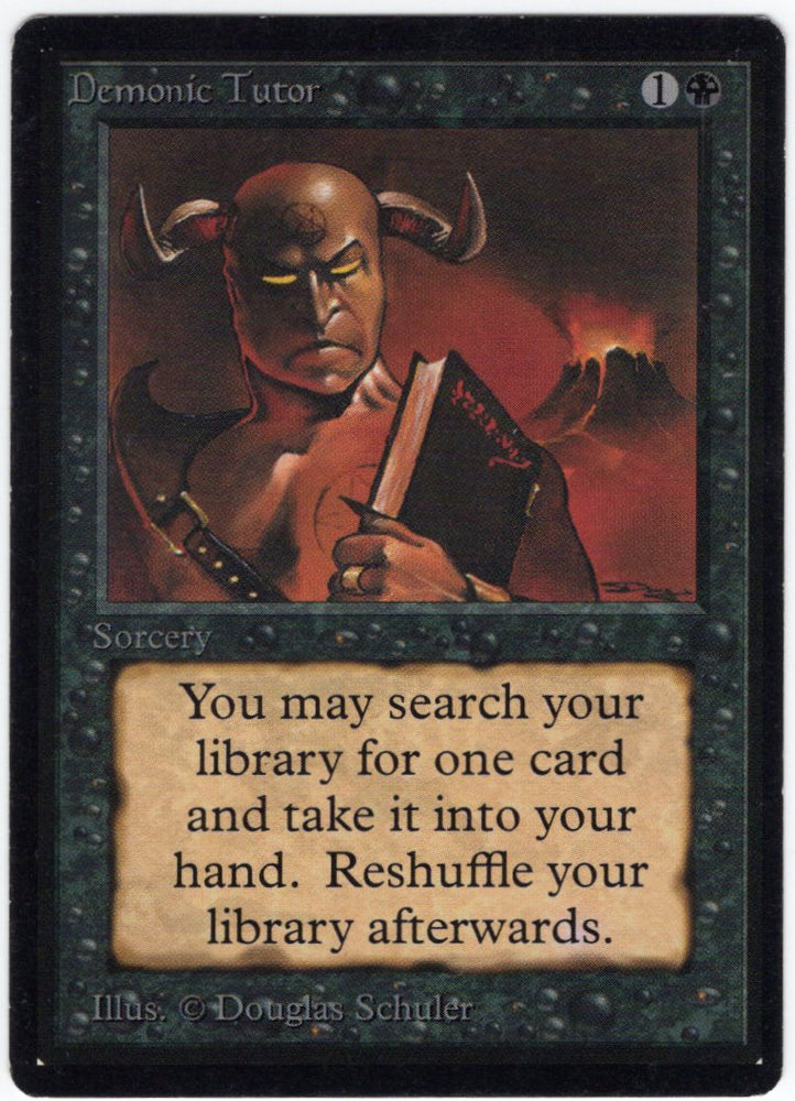Demonic Tutor - Beta - LP #167