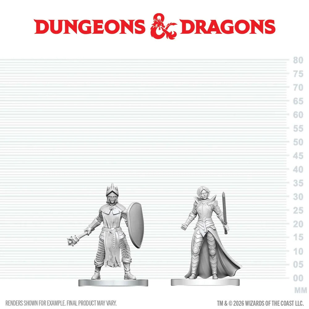 Black Gauntlet & Zhentilar Paladin of Bane [D&D Mini]